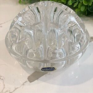 Bohemia  crystal glass floral arranger